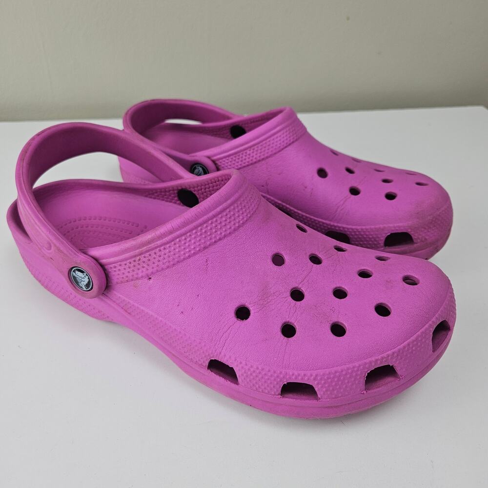 Crocs Classic Clog Pink W11 M9 Slip On